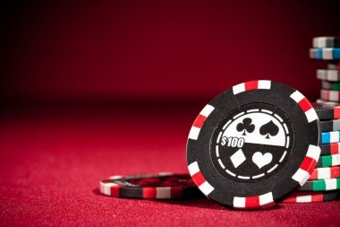 Baccarat table with road history and dealer view