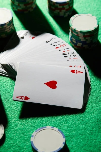 Blackjack dealer screen with cards and timer